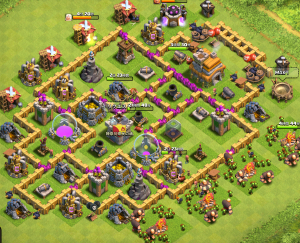 Crash of Clans TH7